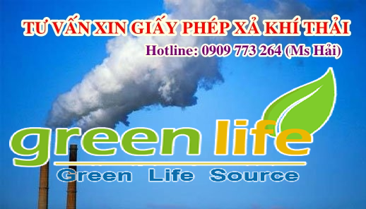 giấy phép xả khí thải