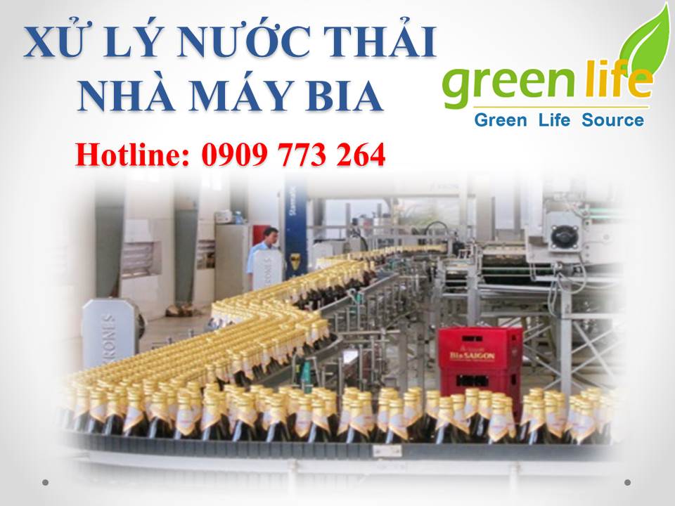 xử lý nước thải nhà máy bia