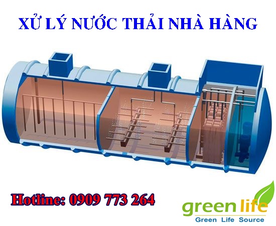 xử lý nước thải nhà hàng